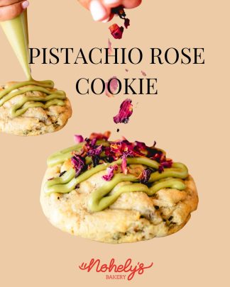 Pistachio Rose Cookie